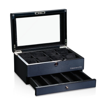 Preview: Uhrenbox Chicago 8 / Carbon