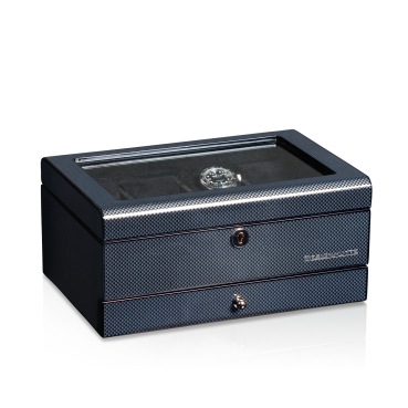 Preview: Uhrenbox Chicago 8 / Carbon