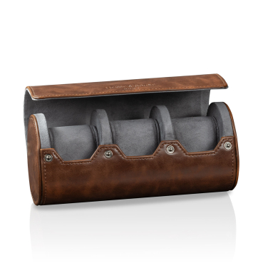 Preview: Uhrenrolle Vintage 3 - Braun
