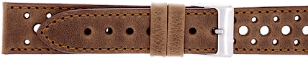 Vintage - Lochband - Braun