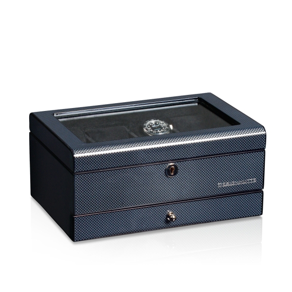 Uhrenbox Chicago 8 / Carbon