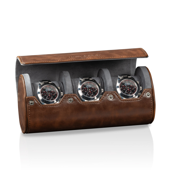 Uhrenrolle Vintage 3 - Braun